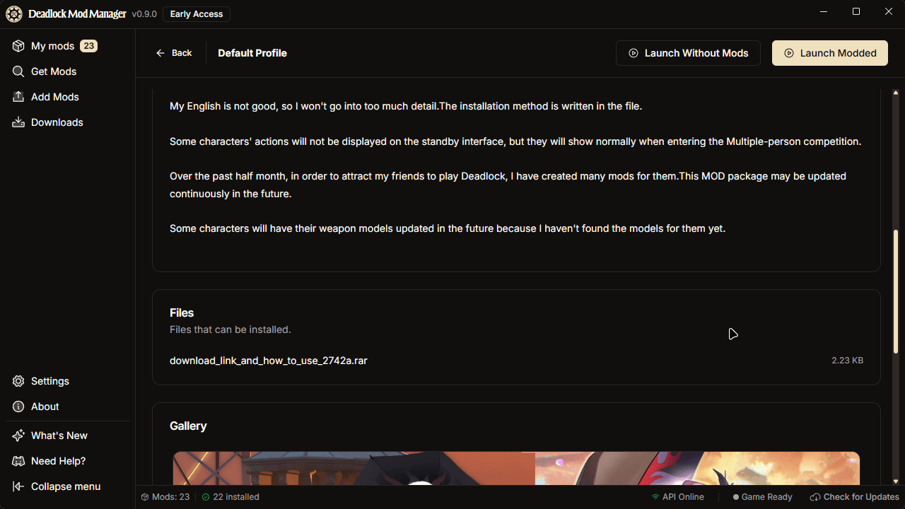 Mod Details